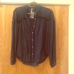 Free People Modern Peasant Blouse